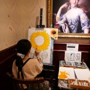 안국역데이트 딸이랑 그림그리며 놀수있는 안국역카페 - 블란서미술관