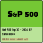 S&P 500 TOP 30 - 24년 7월 1일