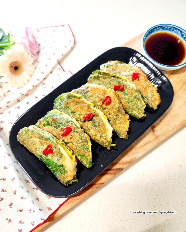 깻잎전 레시피 간단 맥주안주 10분요리 냉동만두 깻잎전 만드는 법 자취생 요리 : 네이버 블로그