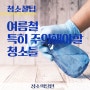 여름철 특히 주의해야할 청소들