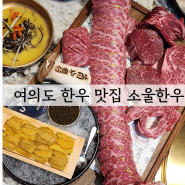 여의도 한우 맛집 소울한우 회식 하기 좋은 한우 오마카세 룸식당