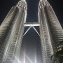 말레이시아 여행 - 쿠알라룸푸르 KLCC 쌍둥이빌딩, 분수쇼