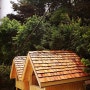 '24.7.7 Hami Garage TV - Making a carpenter's wooden greenhouse. / 캠핑장 작업 일상 21