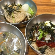 [안산/이동]메밀촌 한대앞역 맛집, 안산 막국수 감자옹심이 맛집 가족외식 추천