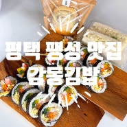 평택팽성김밥 맛집 - 감동김밥