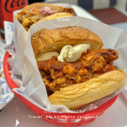 광안리 햄버거 맛집 추천 부산에만 있는 치킨버거클럽 더티화이트 먹어봄