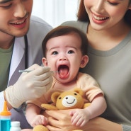 아기 혓바닥 유아 구내염 증상 원인과 치료방법 어린이집은?