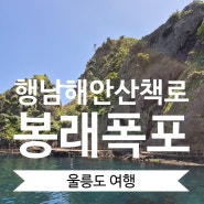 울릉도 여행 행남해안산책로 봉래폭포 강릉 송정해수욕장 밤바다 4-0