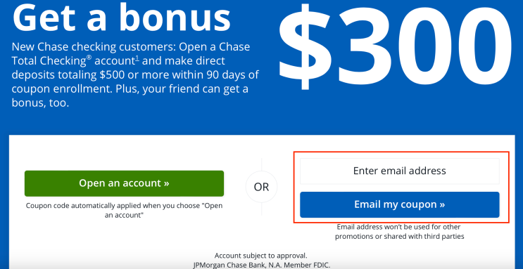 미국 인턴 CHASE 계좌 개설(300$ 보너스 쿠폰 referral code) ㅣ 디즈니 인턴십 체크카드 발급 l J1 통장 ...