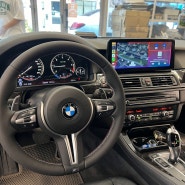 BMW F10 520D M핸들 및 안드로이드 모니터 드레스업