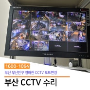 [부산 CCTV 수리] 부산진구 영화관 CCTV 포트 허브설치