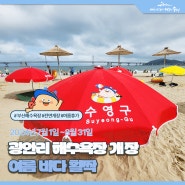 광안리해수욕장 전면 개장(2024년 7월 1일~8월 31일)