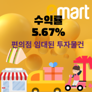 수익률 5.67% 편의점 투자 물건 입니다.