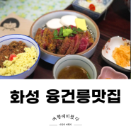 신동랩 화성봉담점 융건릉맛집 일본식 규카츠