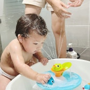 돌 아기 장난감 유키두 오리 분수 물놀이 목욕놀이 장난감 짱 재미있다!