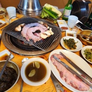 춘천 인공폭포 통갈매기살, 된장찌개 맛집 돌담갈매기