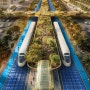 두바이, 고속도로 - 태양광 발전 트램과 도시 농장으로 건설