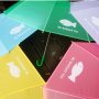 어린이단체용품 파스텔 비닐자동우산