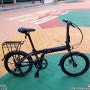 턴 B8 출고 - 리어랙이 잘 어울리는 접이식 자전거, 20인치 시마노 8단 기어 폴딩 미니벨로 판매