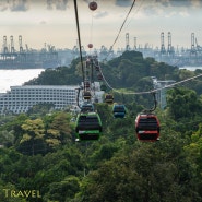 [2024/04] 싱가포르 여행(8) - 센토사섬 가는 방법(케이블카, 모노레일), 섬 내 이동 방법(케이블카, 비치 트램), 센토사섬 간단 소개