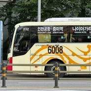 6008번 공항버스 시간표 요금 및 인천공항 왕복후기