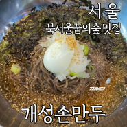 수유 번동 맛집 북서울꿈의숲 근처 개성손만두 메밀소바