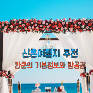 광주 팜투어의 신혼여행지 추천 칸쿤 항공 정보
