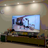 삼성 TV 수리한 썰 화면 깜빡거림 패널 교체