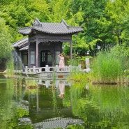 수원 효원공원 월화원 중국식 정원 산책 나들이 사진 찍기 좋은 이국적인 분위기