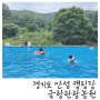 경기도 안성 금광관광농원캠핑장 수영장 방방 놀거리 가득