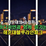 부산 송정에서 즐기는 '해운대블루라인 파크'