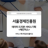 [데이터 드리븐 서비스기획 체인저스 4기] 여러분이 갖게 될 취업 치트키🔑, 서비스기획 포트폴리오