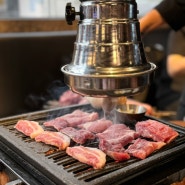 신당역 직화장인 본점, 핫한 돼지고기 직화 숯불구이 맛집 후기 [돈마구로살, 모둠]