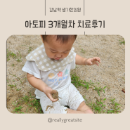 아토피 치료 3개월차 후기_강남역 생기한의원