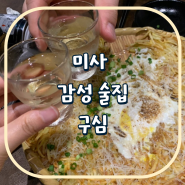 미사 술집 구심 - 잔잔한 분위기에서 다양한 술을 마시고 싶다면 !