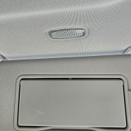 W218 CLS 슈팅브레이크 선바이저 거울 교체기.
