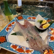 카와타로 나카스본점 , 예약없이 성공! 진정한 오징어 회를 느낄 수 있는 후쿠오카 맛집 / 내돈내먹