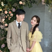 Wedding 17-7. 바이서정에서 웨딩촬영_꽃아치 배경