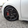 K3 GT 크로스스피드 RS6 다이아몬드 블랙 18인치휠 및 사일룬 타이어 교체 [울산타이어톡]