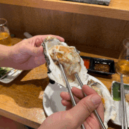 호야초밥 사장님이 오마카세로 떠먹여주시는 끝 없는 바다요리의 향연