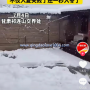 중국 어디는 눈이 온답니다. ㅎㅎ.