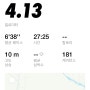 30일 동안 매일 4km 달리기 25일차, 아직 멀었다?!