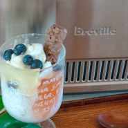 브레빌 아이스크림 메이커로 만드는 홈메이드아이스크림
