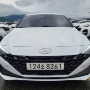 2021 아반떼 CN7 가솔린 모던 흰색 실내 아이보리시트 무사고 중고차 매매단지 장점