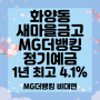 화양동새마을금고 MG더뱅킹 정기예금 12개월 최고 4.1% 비대면 가능합니다 (경영실태평가 2등급)(24년 7월 13일 금리)