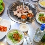 제주 조천읍 맛집 두툼한고기돈돼지 로 힘내요