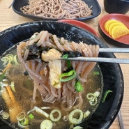 쫄깃한 식감의 모밀 국수 맛집 광주 두암동 산수옥 면가