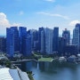 싱가포르 마리나베이샌즈 삼판 보트 전망대 입장권 레이저쇼 스카이파크 즐기기 !
