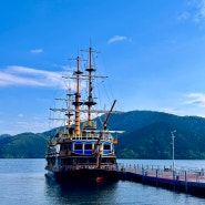 도쿄 근교 하코네 여행 : 프리패스, 오와쿠다니, 해적선, 후지산, 평화의 도리이까지