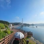 충남 예산 예당호 주변 차박 후 새벽일찍 예당호느린호수길 트레킹 (중앙생태공원~출렁다리 왕복, 9.7km 3시간소요)